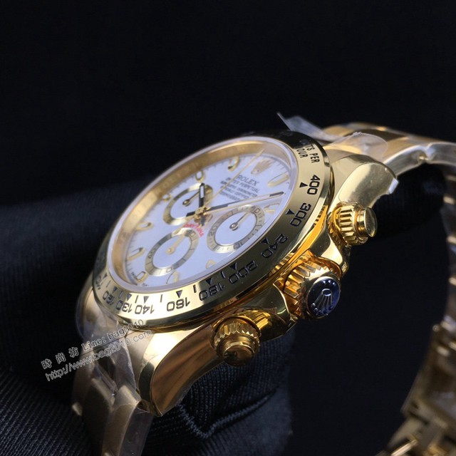 勞力士複刻手錶 Rolex超薄迪通拿新品 灰白金迪 玫瑰金迪 黃金迪 熊貓迪經典男士腕表  gjs2016
